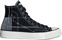 Converse: Чёрные кроссовки  Chuck 70