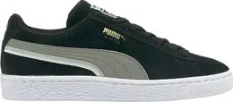 PUMA: Чёрные кроссовки  Suede