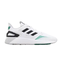 Adidas: Зелёные кроссовки  Climacool