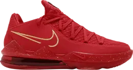 Nike: Красные кроссовки  Lebron 17 Low