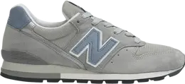 New Balance: Серые кроссовки  996