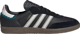 Adidas: Чёрные кроссовки  Samba