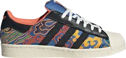 Adidas: Чёрные кроссовки  Superstar