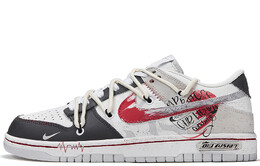 Nike: Чёрные кроссовки  Dunk
