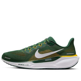 Nike: Зелёные кроссовки  Air Zoom