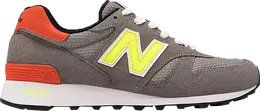New Balance: Оранжевые кроссовки  1300