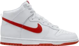 Nike: Белые кроссовки  Dunk High