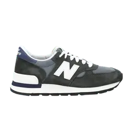 New Balance: Синие кроссовки 