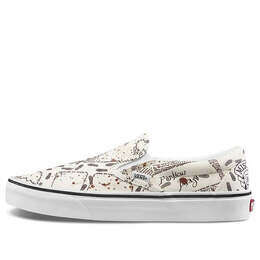 Vans: Белые кроссовки  Classic Slip On