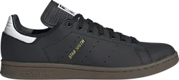 Adidas: Чёрные кроссовки  Stan Smith