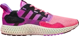 Adidas: Фиолетовые кроссовки  ZX 4000 4D