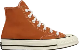 Converse: Оранжевые кроссовки  Chuck 70 Hi