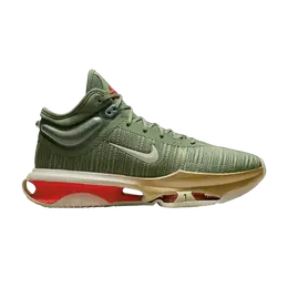Nike: Зелёные кроссовки  Air Zoom
