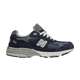 New Balance: Синие кроссовки 