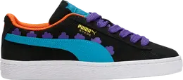 PUMA: Чёрные кроссовки  Suede