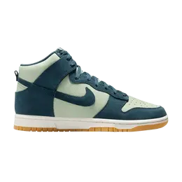 Nike: Синие кроссовки  Dunk High SE