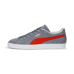 PUMA: Серые кроссовки  Suede Classic XXI