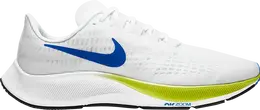 Nike: Белые кроссовки  Air Zoom Pegasus 37