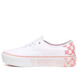 Vans: Белые кроссовки  Authentic