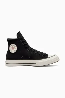 Converse: Чёрные кроссовки  Chuck 70