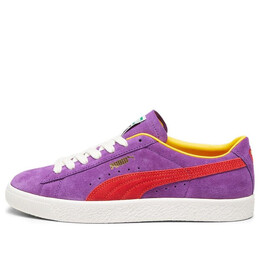 PUMA: Фиолетовые кроссовки  Suede