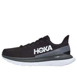 Hoka One One: Чёрные кроссовки 