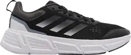Adidas: Чёрные кроссовки 