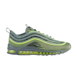 Nike: Зелёные кроссовки  Air Max 97