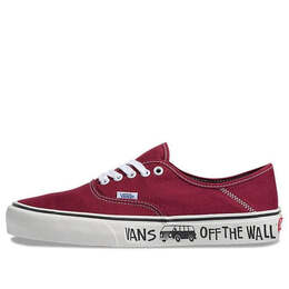 Vans: Красные кроссовки  Authentic SF