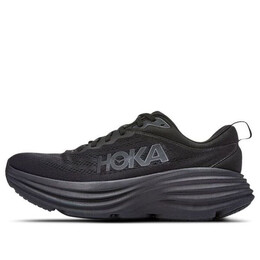 Hoka One One: Чёрные кроссовки 