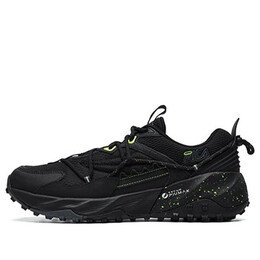 Fila: Чёрные кроссовки 