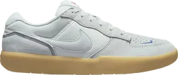 Nike: Серые кроссовки 