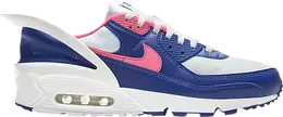 Nike: Розовые кроссовки  Air Max 90 Flyease