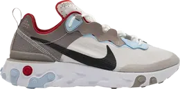 Nike: Голубые кроссовки  React Element 55