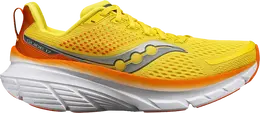 Saucony: Жёлтые кроссовки 