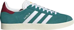 Adidas: Бордовые кроссовки  Gazelle