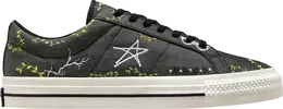 Converse: Чёрные кроссовки  One Star Pro