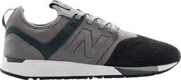 New Balance: Тёмные кроссовки 