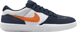 Nike: Синие кроссовки 