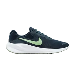 Nike: Синие кроссовки 