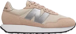 New Balance: Розовые кроссовки  237