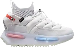 Adidas: Белые кроссовки  NMD