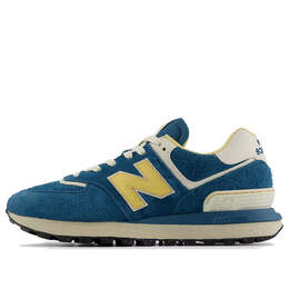 New Balance: Синие кроссовки  574