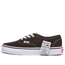 Vans: Чёрные кроссовки  Authentic