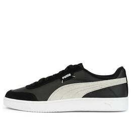 PUMA: Чёрные кроссовки  Court Legend Lo