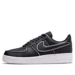 Nike: Чёрные кроссовки  Air Force 1