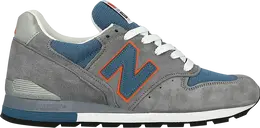 New Balance: Серые кроссовки  996