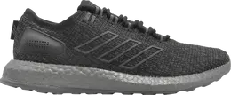 Adidas: Чёрные кроссовки  PureBoost