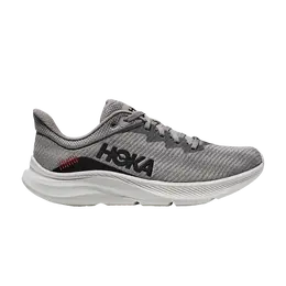 HOKA: Серые кроссовки 