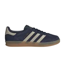 Adidas: Синие кроссовки  Gazelle Indoor